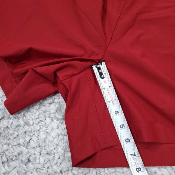 Spanx 6" Sunshine Shorts UPF 50+ Women's Size XL Stretch Dark Cherry Red - Picture 8 of 10